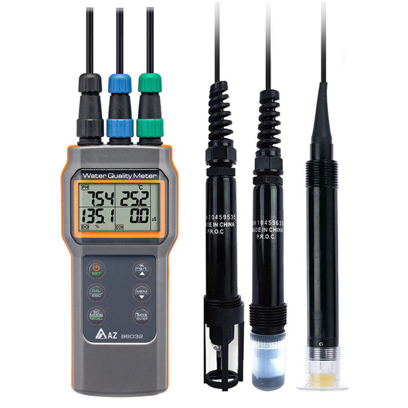 Оксиметр оптичний/рН-метр /кондуктометр/TDS/ солемір (4 в 1) AZ-86032