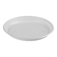 Тарілка десертна одноразова d - 165 мм, Buroclean 1080122