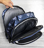 Шкільний рюкзак хлопчику 1 2 3 клас, портфель з пеналом та ортопедичною спинкою для першокласника, фото 8