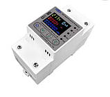 Розумне реле напруги, лічильник електроенергії TOMZN TOMPD-63LW 63A WIFI Smart Switch TUYA, фото 3