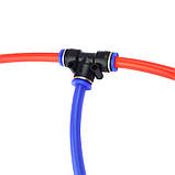 Шланг поліуретановий 6х4 мм, червоний, фото 4