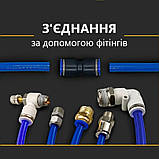 Шланг поліуретановий 6х4 мм, червоний, фото 3