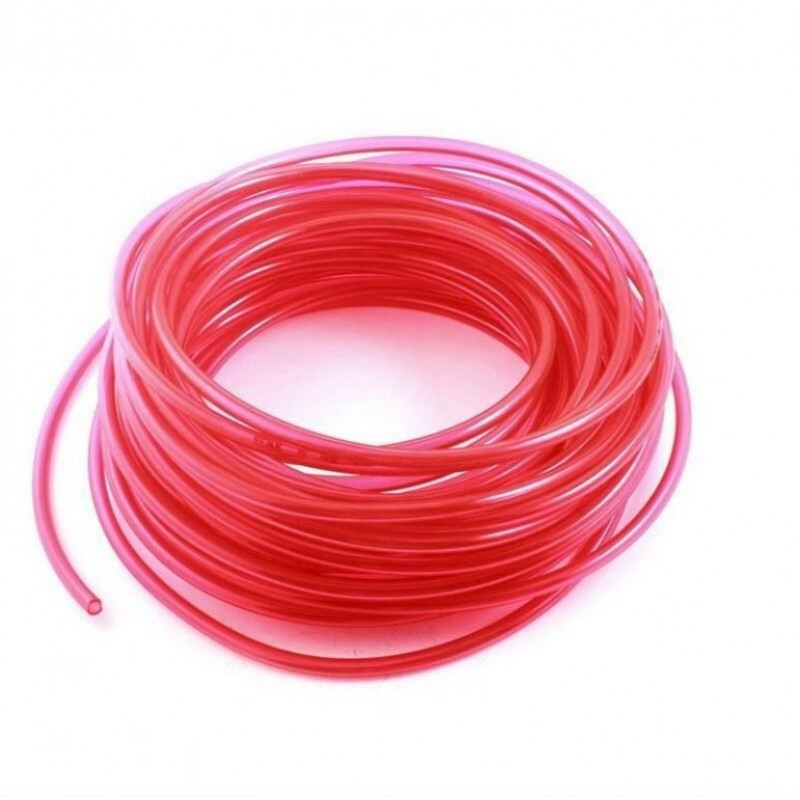 Шланг поліуретановий 6х4 мм, червоний, фото 1