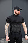 🔥 Убакс з коротким рукавом "Esdy - Ubacs" (Чорний) нац поліції, поліцейська, зсу, тактичне, військовий, фото 6