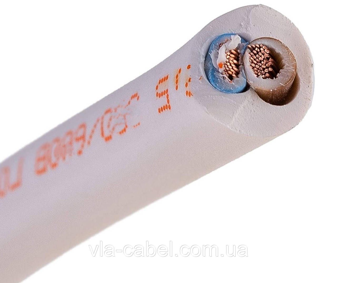 Кабель круглий ПВС 2х2.5 мідний гнучкий Одеса ГОСТ (бухта 100м), фото 1