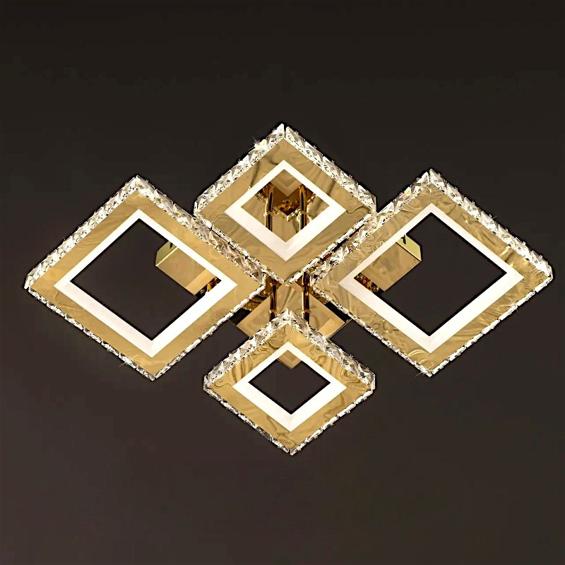 Люстра світлодіодна SY-201909/2+2 FG, фото 1