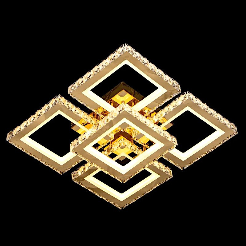 Люстра світлодіодна SY-201909/4+1 FG, фото 1