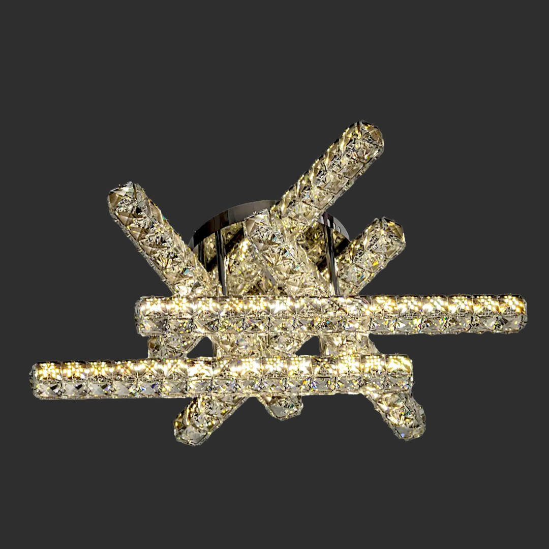 Люстра світлодіодна з пультом SY-7673/6 CR, фото 1