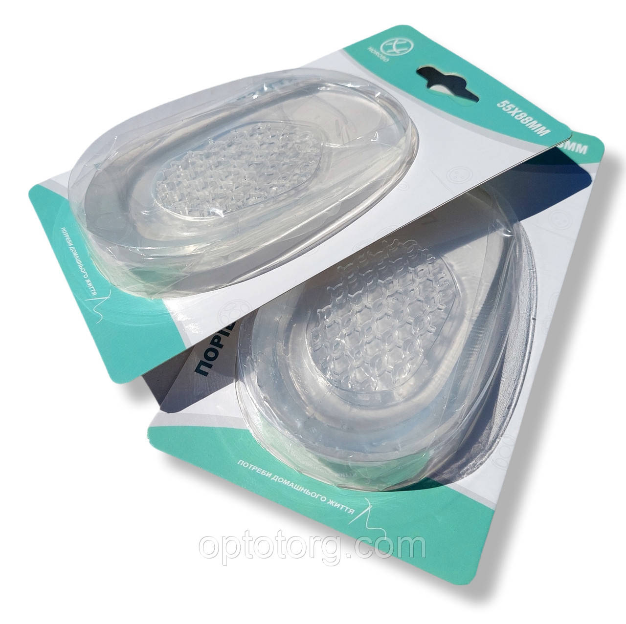 Гелевий підп'ятник Horoso 10*6 см, фото 1