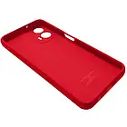 Силіконовий чохол Soft Silicone Case для Motorola G34 (червоний), фото 2