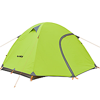 Намет 3 х місний 210×180×135 (см) кемпінговий туристичний для риболовлі, відпочинку на природі, пляжу Салатовий LU-018