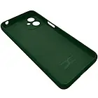 Силіконовий чохол Soft Silicone Case для Motorola G14 (темно-зелений), фото 3