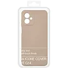 Силіконовий чохол Soft Silicone Case для Motorola G14 (пудра), фото 2