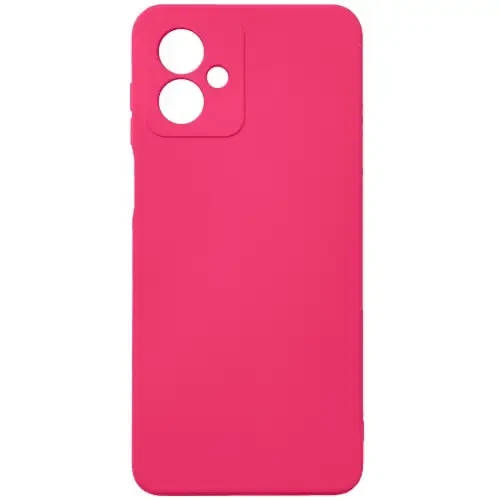 Силіконовий чохол Soft Silicone Case для Motorola G14 (малиновий), фото 1