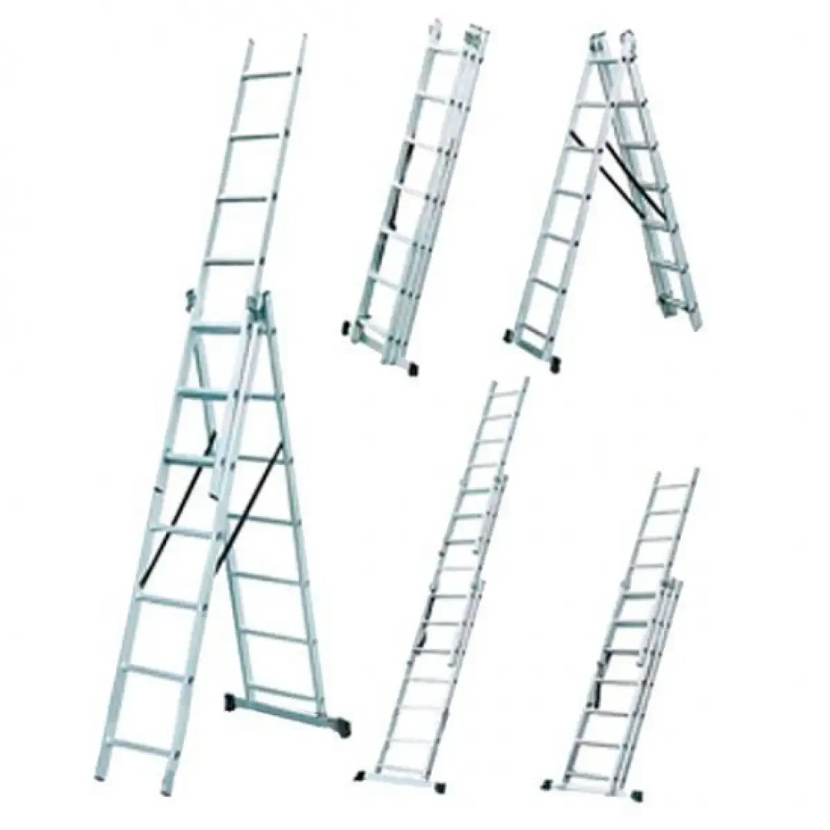 Драбина універсальна Werk LZ3212B (7.61 м), фото 1