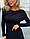 Кофта жіноча красива стильна обтисла класична на фігурі тонка легка на осінь зі складками арт 431, фото 6