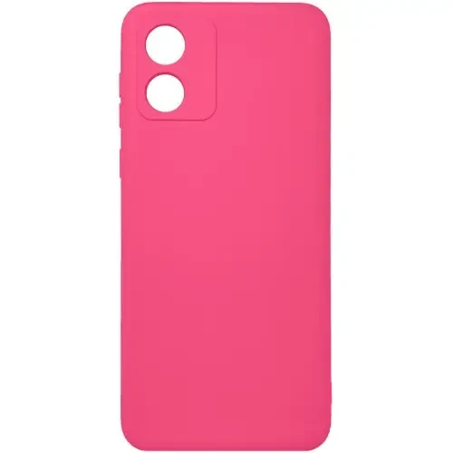 Силіконовий чохол Soft Silicone Case для Motorola E13 (малиновий), фото 1
