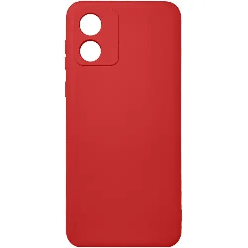 Силіконовий чохол Soft Silicone Case для Motorola E13 (червоний), фото 1