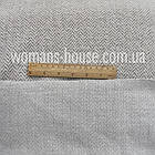 Ангора трикотаж пухнастик принт 150 см 350 г/м2 Ялинка бежевий, фото 2