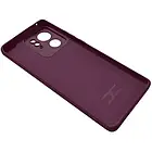Силіконовий чохол Soft Silicone Case для Motorola Edge 40 (бордовий), фото 2