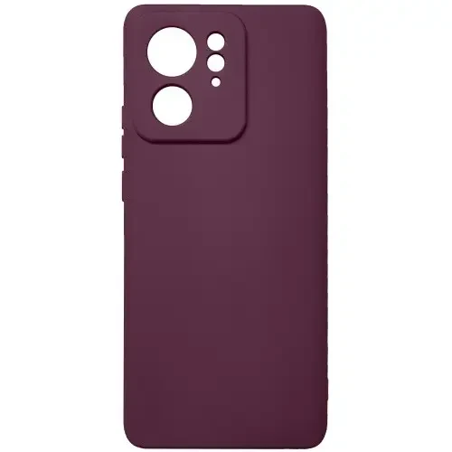 Силіконовий чохол Soft Silicone Case для Motorola Edge 40 (бордовий), фото 1