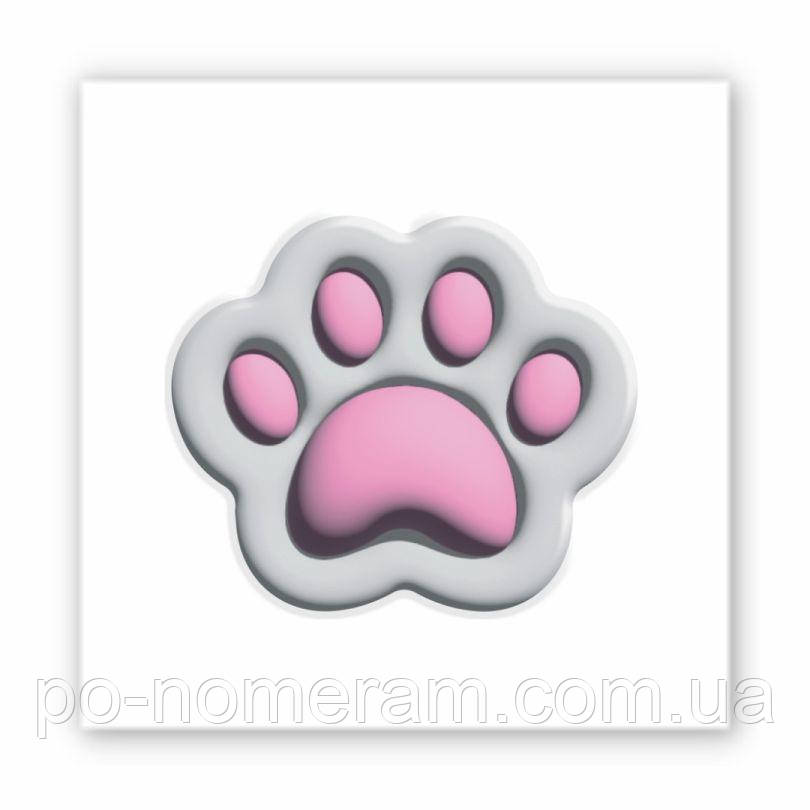 3D-стікер Лапка, фото 1