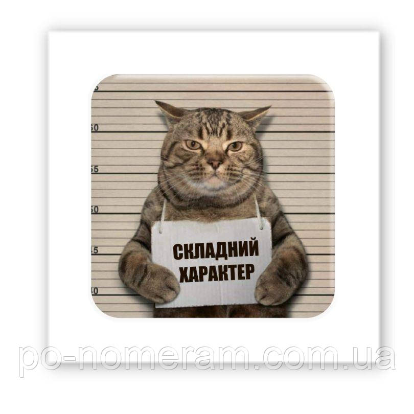 3D-стікер Складний характер, фото 1