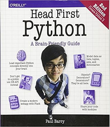 Head First Python: A Brain-Friendly Guide 2nd Edition. Paul Barry, фото 1