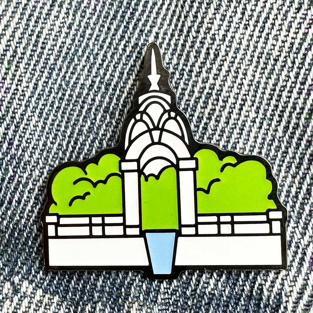 Пін Cult - Харків - Дзеркальний струмінь, фото 1