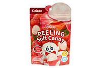 Желейные конфеты Cokoc Peeling Soft Candy со вкусом личи 75 г