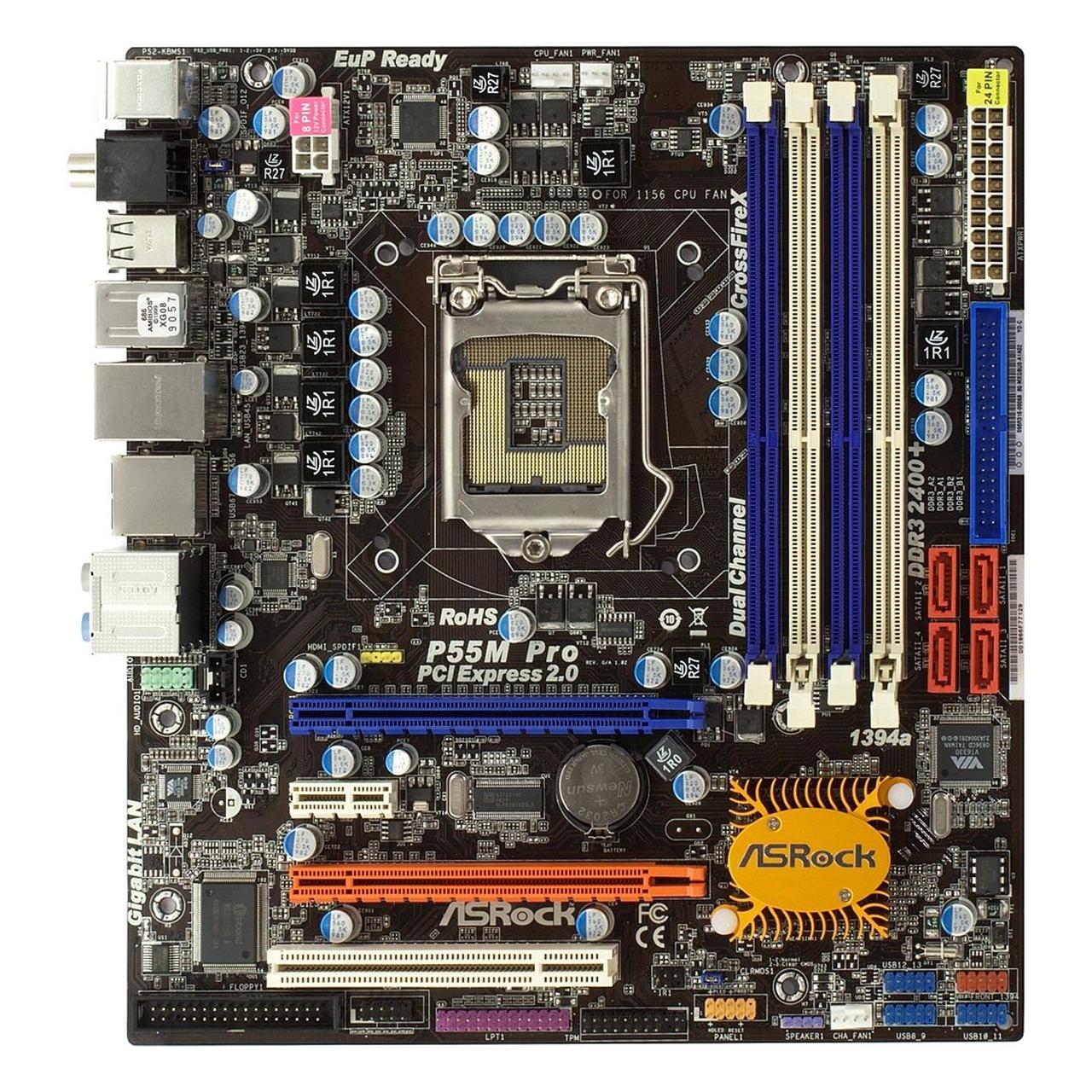Материнська плата ASRock P55M Pro (s1156) "Б/У"