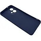 Чохол Soft Silicone Case Full для Motorola Edge E40 Neo (Dark Blue), фото 3