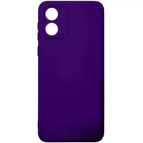 Чохол Soft Silicone Case Full для Motorola E13 (Purple), фото 1