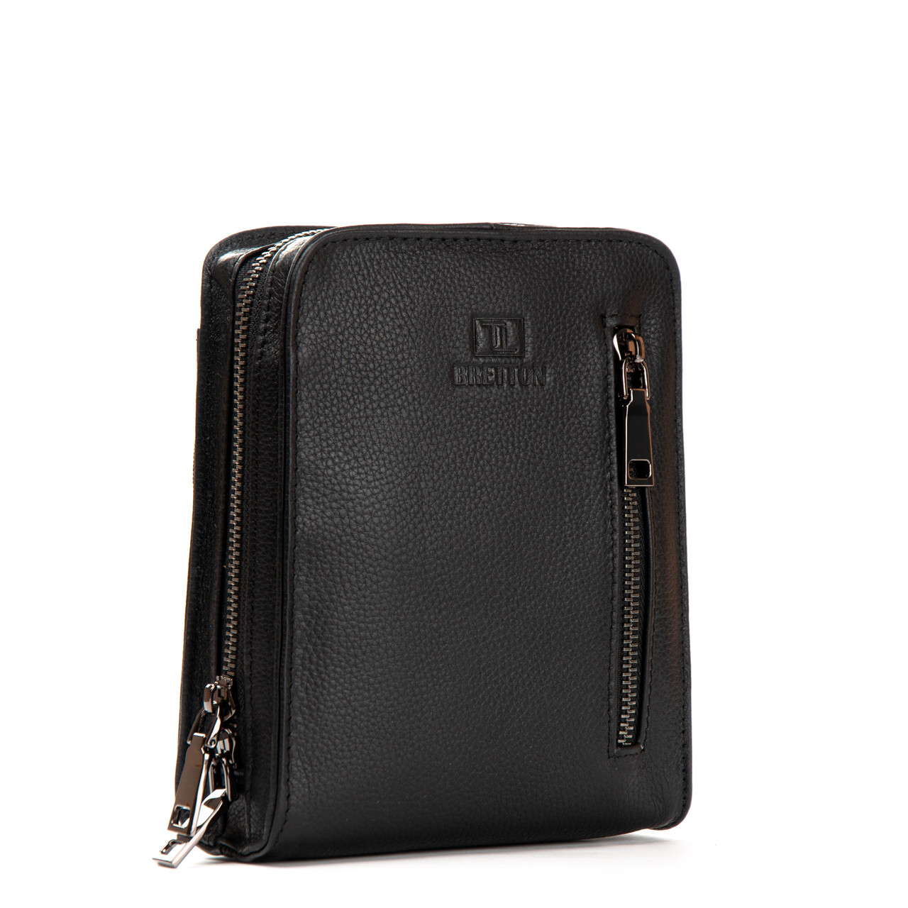 Сумка Чоловіча Планшет шкіряний BRETTON BE 2000-10 black