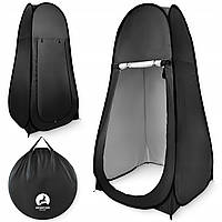 Намет туалет-душ, переодягальня Mountain Goat Pop-Up 200 x 110 x 110 см саморозкладний Black (P-5905973405195)