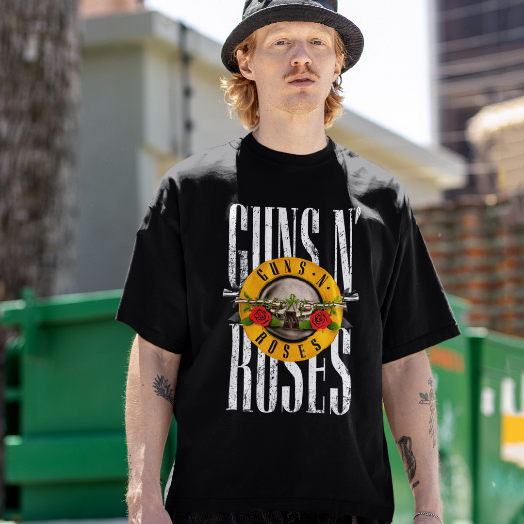 Футболка унісекс Guns N Roses (Logo) XS чорний, фото 1