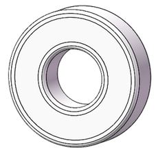 Deep groove ball bearing 6001-zz (Part Code - 1.20.05.0000107)