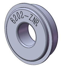 Deep groove ball bearing 6202-ZNR (Part Code - 1.20.05.0000278)