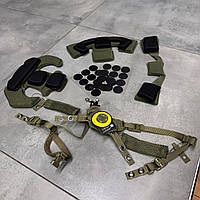 Підвісна система для шолома кріплення Team Wendy комплект з подушками для шолома для бронекаски