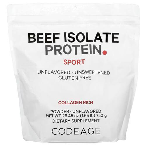 Codeage Beef Isolate Protein Powder 750 грам, фото 1