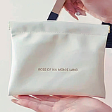 Набір портативних косметичок 2 шт для аксесуарів, футляри для зберігання дрібниць розмір 14х18 і 11х12 см, білий, фото 7