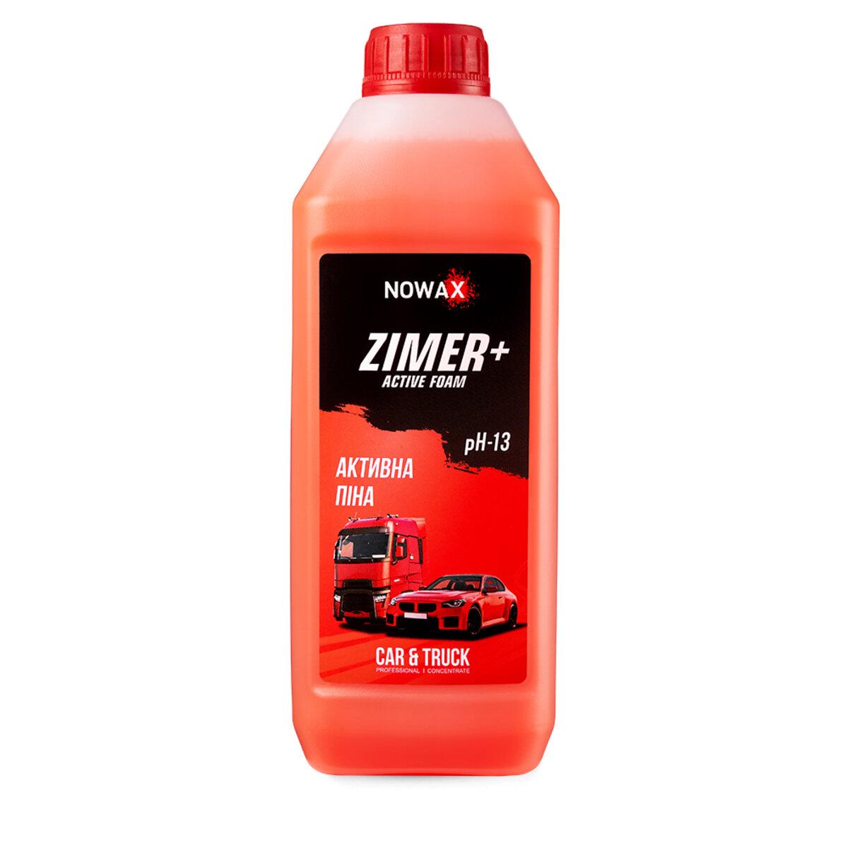 Активна піна Nowax Zimer+ Active Foam суперконцентрат для безконтактної мийки, 1л, фото 1