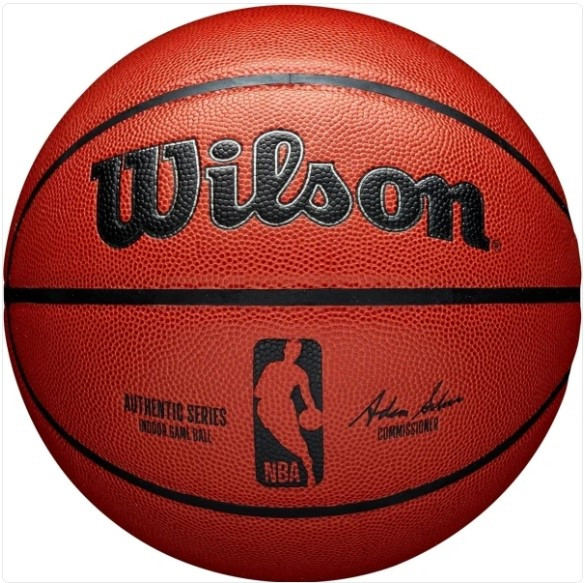 Баскетбольный мяч Wilson NBA Authentic Indoor Comp (розмір 7) WTB7100XB07, фото 1