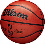 Баскетбольный мяч Wilson NBA Authentic Indoor Comp (розмір 7) WTB7100XB07, фото 2
