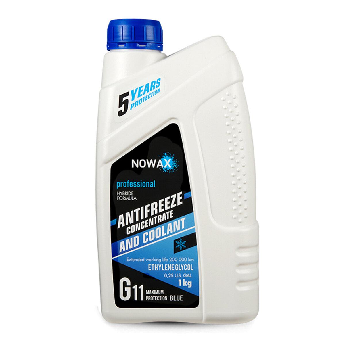 Антифриз Nowax Blue G11 синій концентрат 1кг, фото 1