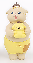 Фігурка Sanrio Mofusand​ Кіт у костюмі Хеллоу Кітті Hello Kitty 6 см CH HK C 05