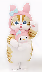 Фігурка Sanrio Mofusand​ Кіт у костюмі Хеллоу Кітті Hello Kitty 6 см CH HK C 06