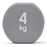 Гантелі вінілові REEBOK RAWT-16154, 2 х 4 кг — для домашніх тренувань і фітнесу, фото 5