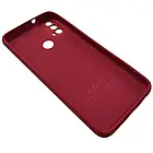Силіконовий чохол Soft TPU Armor для Motorola E40 — Wine Red, фото 2