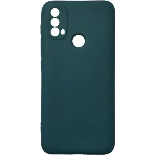 Силіконовий чохол Soft TPU Armor для Motorola E40 — Midnight Green, фото 1